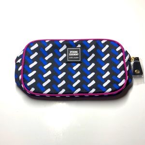 Estée Lauder Opening Ceremony blue makeup bag